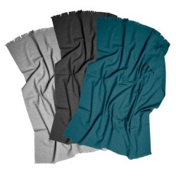 Plaid frangé bio 230g