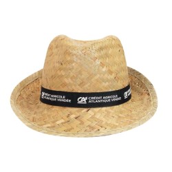 Chapeau paille dorée DOULOS