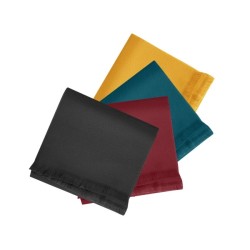 Écharpe frangée bio 125g