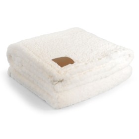 Plaid polyester recyclé 350g POLORISCouleur:naturel