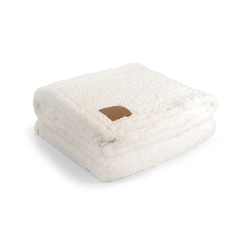 Plaid polyester recyclé 350g POLORISCouleur:naturel