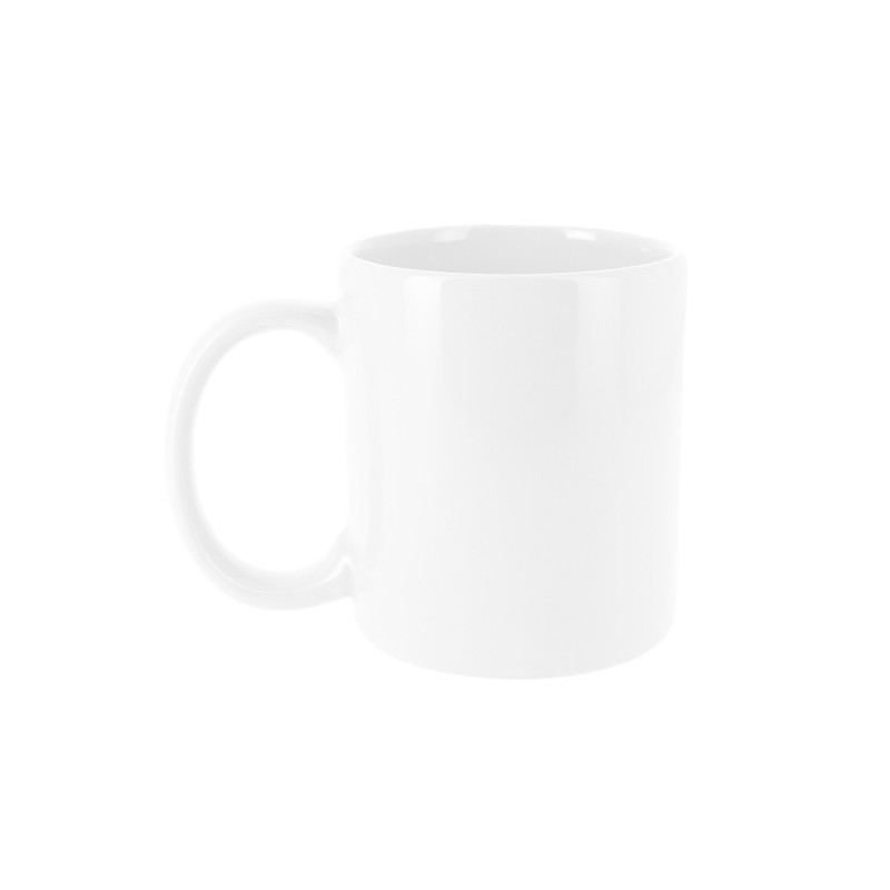 Mug céramique blanche brillante 310ml - BERNIE