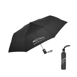 Parapluie pliable poignée rubber