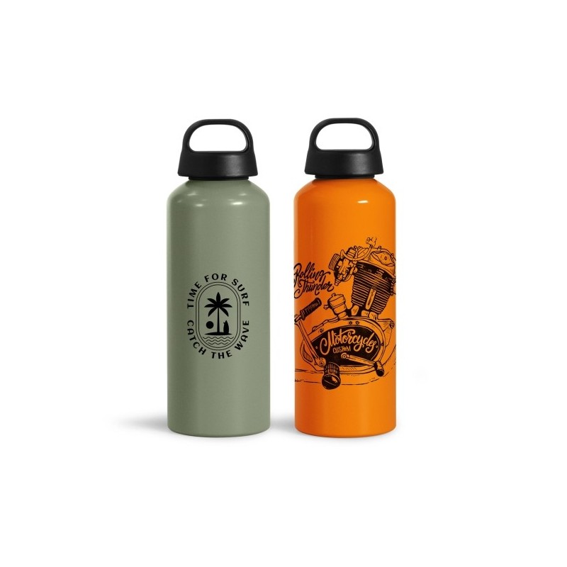 Bouteille aluminium recyclé 750ml