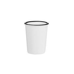 Mug céramique blanche brillante 80ml - CALYPSO