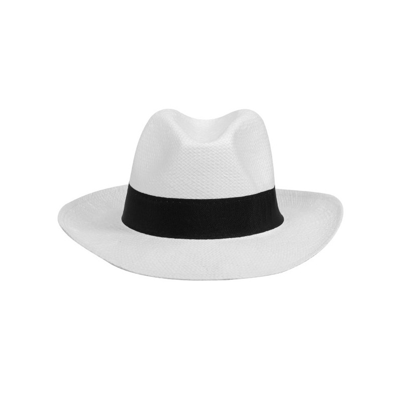 Chapeau papier blanc BORSALINO