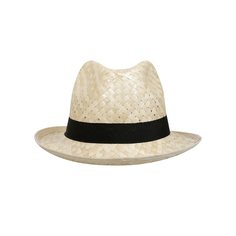Chapeau paille blanche DOULOS