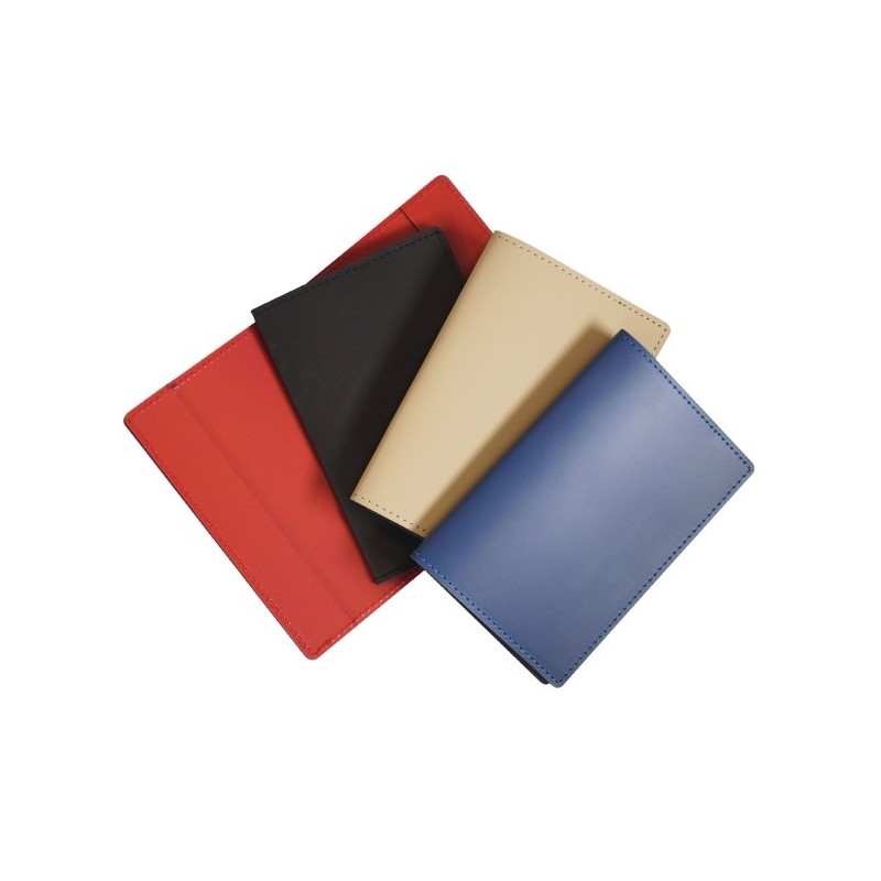 Porte-passeport cuir régénéré