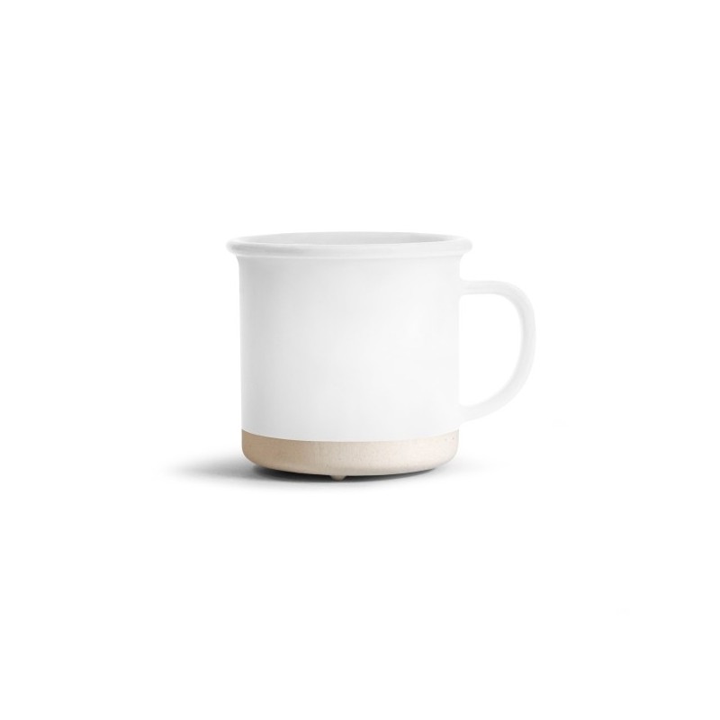 Mug céramique balnche brillante 280ml - LOUIS