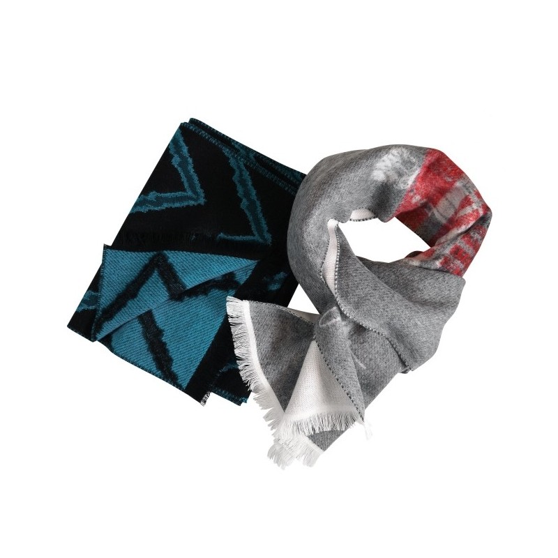 Écharpe jacquard 280g