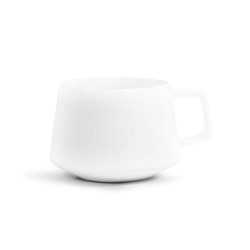 Mug céramique blanche brillante 260ml - JULIA