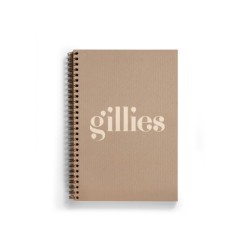 Cahier à spirale couverture souple