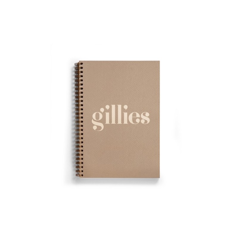 Cahier à spirale couverture souple