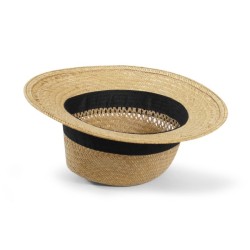 Chapeau pail. dor. PANAMACouleur:noir