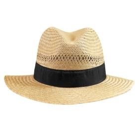 Chapeau pail. dor. PANAMACouleur:noir