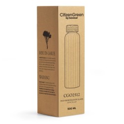 Bouteille 550ml PURFLOWCouleur:transparent