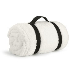 Plaid polyester recyclé 350g POLORISCouleur:naturel