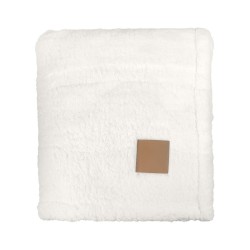 Plaid polyester recyclé 350g POLORISCouleur:naturel