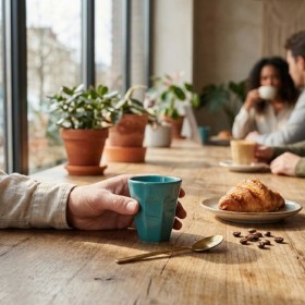 MUG céram. 80ml REMY col.