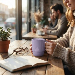 MUG céram. 150ml LEO c.