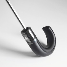 Parapluie pliable poignée PU courbe