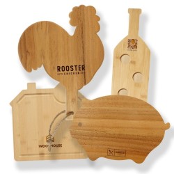 Planche bois rect.manche