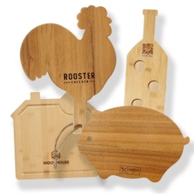 Planche bois rect.manche