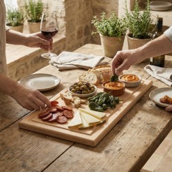 Planche bois rectan. long