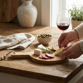 Planche bois avec manche