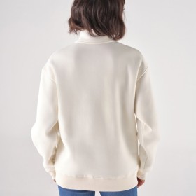 Sweat zippé coton biologique 340g