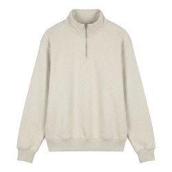 Sweat zippé coton biologique 340g