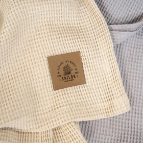 Plaid nid abeille 260g/m²