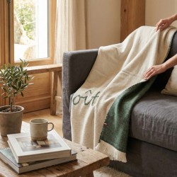 Plaid jacquard bio 230g