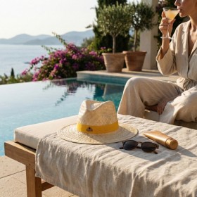 Chapeau pail. bla. PANAMA