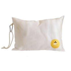 Coussin de voyage polyester recyclé 170g (toucher velours)