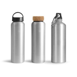 Bouteille aluminium recyclé 750ml