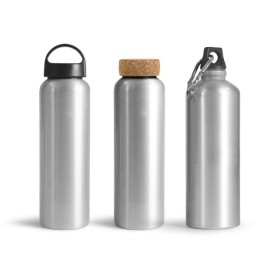 Bouteille aluminium recyclé 750ml