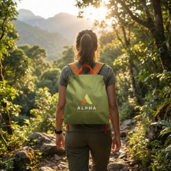 Sac à dos / gymbag polyester recyclé 150g