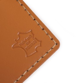 Porte-clés cuir régénéré