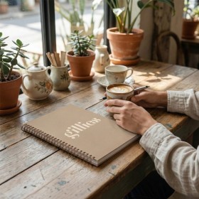 Cahier à spirale couverture souple