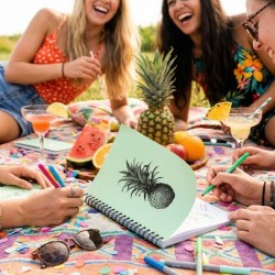 Cahier à spirale couverture souple