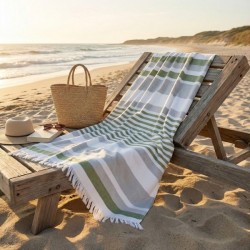 Fouta serviette 100 x 200 cm 470g