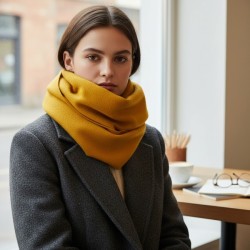 Écharpe frangée 280g