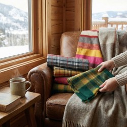 Écharpe jacquard bio 125g