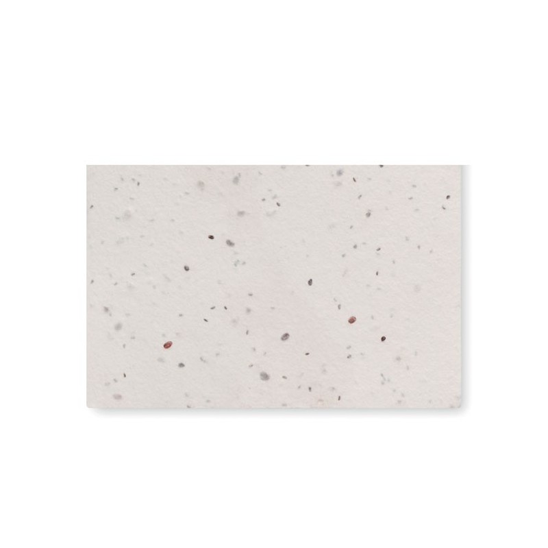 Carte de visite pour les graineCouleur:Blanc