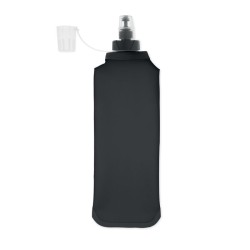 Bouteille d'eau pliable 500mlCouleur:Noir
