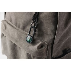 Boussole avec mousquetonCouleur:Noir