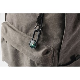 Boussole avec mousquetonCouleur:Noir