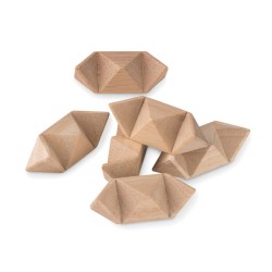 Star brain teaser StarnatsCouleur:Bois