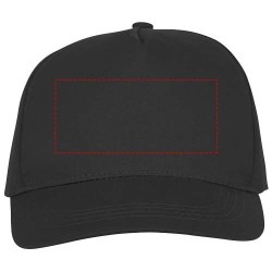 Casquette 5 panneaux HadesCouleur:Noir